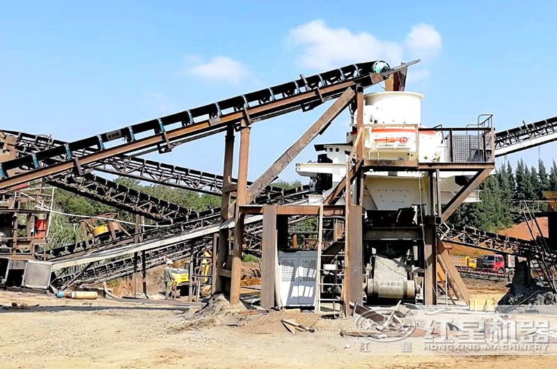 制砂機成品粒型好，成品多用于建筑工程，道路基建